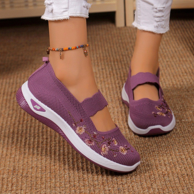 【36-43】Încălțăminte la modă, respirabilă, confortabilă și antiderapantă pentru persoane de vârstă mijlocie și vârstnice