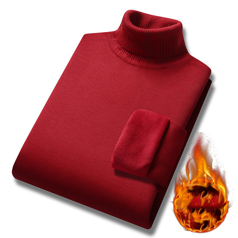 【Cumpărați unul și primiți unul gratuit🔥M-4XL】 2024 stil nou, lux ușor pentru bărbați, pulover de cașmir cu gât țestesc, pulover business casual