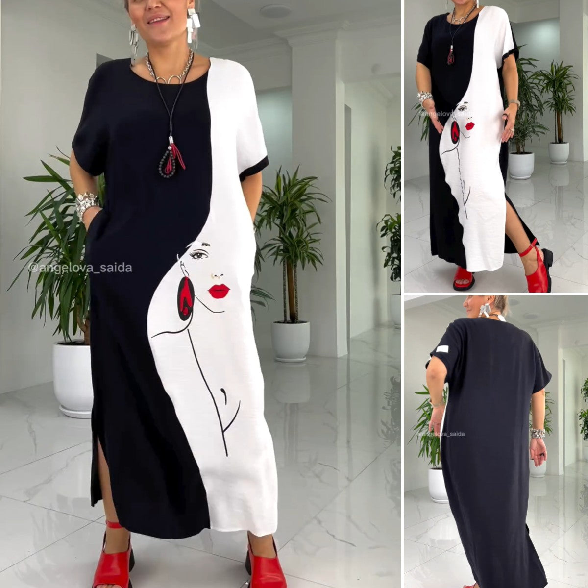 【S-5XL】🥰🔥Rochie la modă din bumbac pur respirabil