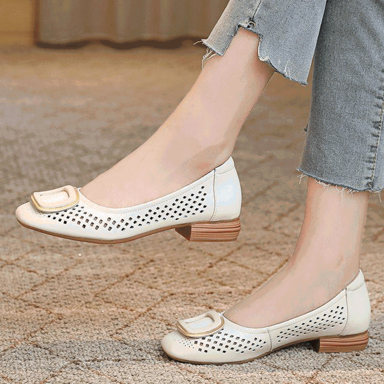【35-40】2023 Primăvara Vara Soft Bottom Casual Casual Shallow Mouth Pantofi pentru femei