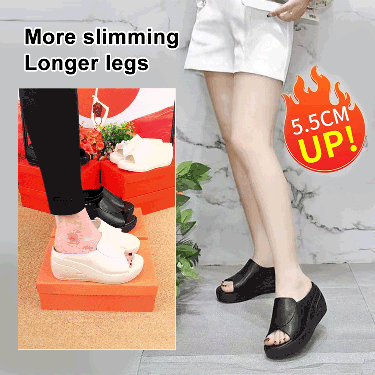 🔥👡【Cumpărați 1, primiți 1 gratuit】【35-42】 Sandale din piele naturală pentru femei la modă 2025, cu talpă moale și talpă groasă