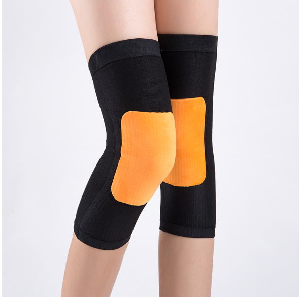 🔥✅【40-105kg】Înveliș termic pentru genunchi din cașmir, Are elastic sus tine genunchiul sau tine de cald❤️