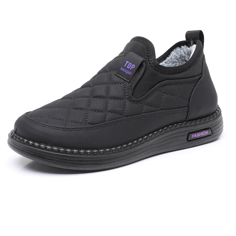 【36-41】2024 pantofi de iarnă noi, cizme impermeabile, calde și anti-alunecare