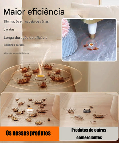 🔥【Compre 3 e leve 2 grátis】🔥Potente isca em gel para baratas, mata baratas de forma eficaz