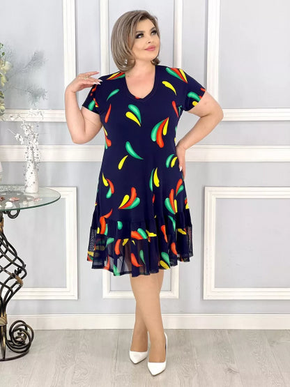 2024 Noua respirabil Flower Swing imprimate fusta 3672612