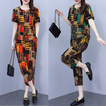 🎀🎀【Cumpărați 1, primiți 1 gratuit】🐰 2025, set din două piese cool, confortabil și casual pentru femei