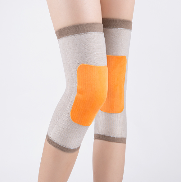 🔥✅【40-105kg】Înveliș termic pentru genunchi din cașmir, Are elastic sus tine genunchiul sau tine de cald❤️