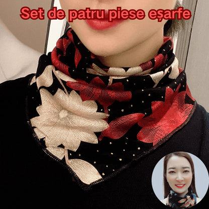 🔥Produs nou de iarnă🔥💟【4 bucăți】 Guler fals cald, la modă și multifuncțional_3844976