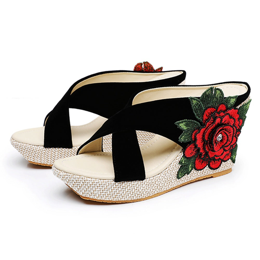 💥【33-42】👡Sandale la modă cu talpă groasă și formă de gură de pește