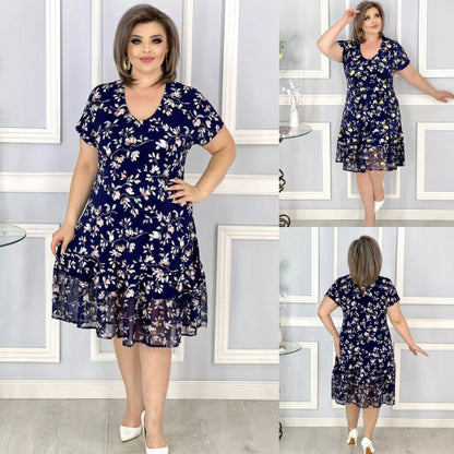 💟【S-5XL】👗Noua rochie de modă, design clasic, elegant și simplu