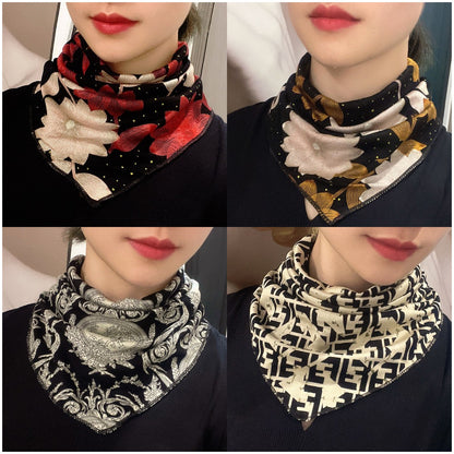 🔥Produs nou de iarnă🔥💟【4 bucăți】 Guler fals cald, la modă și multifuncțional_3844976