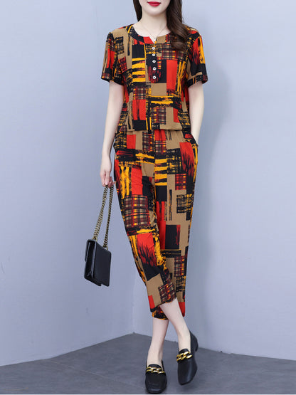 🎀🎀【Cumpărați 1, primiți 1 gratuit】🐰 2025, set din două piese cool, confortabil și casual pentru femei