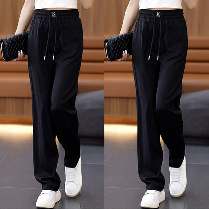 [Pachet de două]  ❤️【S-3XL】Blugi subțiri din mătase de gheață, cu picioare largi, cu talie înaltă