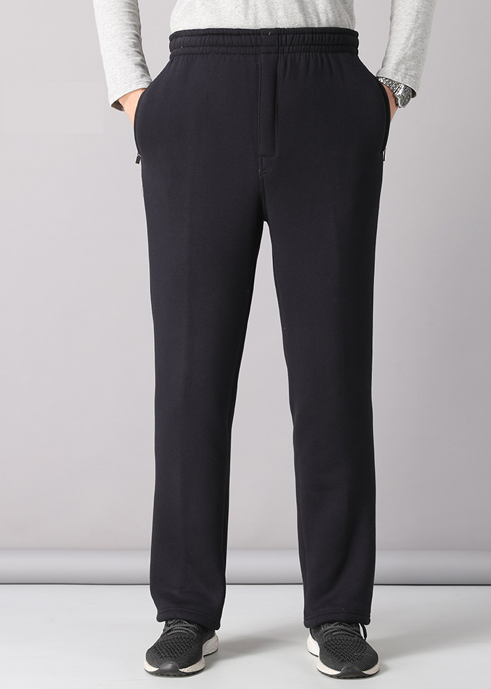 【XL-5XL】Pantaloni de trening gros din lână de miel pentru bărbați de vârstă mijlocie și în vârstă 3820465