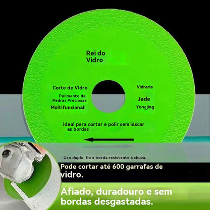 🔥【Compre 1 e Leve 1】Lâmina de corte multifuncional, adequada para garrafas de vinho, cerâmica, jade, azulejos e vidro