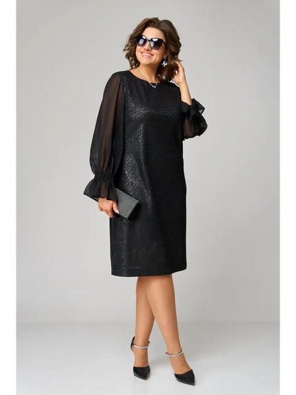 💖💖【S-5XL】🍁🍂Stil nou de toamnă și iarnă elegant de înaltă calitate, rochie--3861224