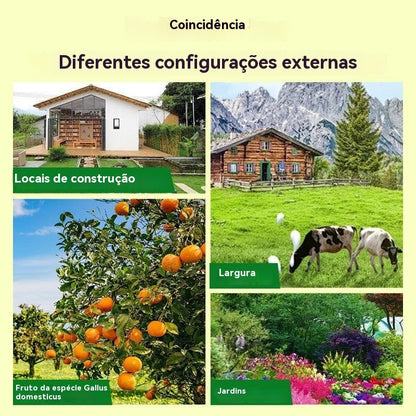 🔥Repelente ultrassónico de animais para uso exterior, alimentado a energia solar, com luz infravermelha intermitente e luzes LED vermelhas e azuis