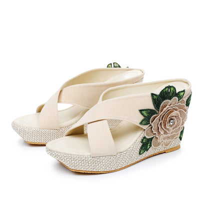 💥【33-42】👡Sandale la modă cu talpă groasă și formă de gură de pește