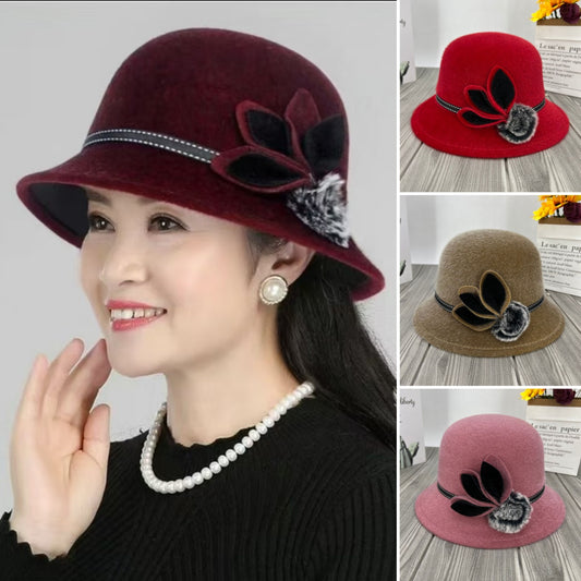 【🔥Cumpărați 1 și primiți 1 gratuit】2024 noi pălării din blană de nurcă, la modă, toamnă și iarnă_3832324