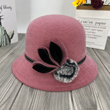 【🔥Cumpărați 1 și primiți 1 gratuit】2024 noi pălării din blană de nurcă, la modă, toamnă și iarnă_3832324