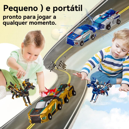 🚗Oferta Especial🎁Brinquedo Unicórnio Dragão Transformável 2 em 1