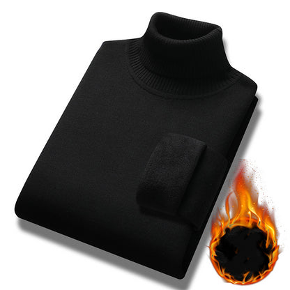 【Cumpărați unul și primiți unul gratuit🔥M-4XL】 2024 stil nou, lux ușor pentru bărbați, pulover de cașmir cu gât țestesc, pulover business casual