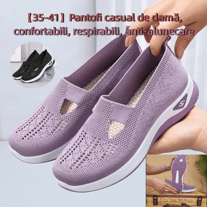 😍【35-41】👟Pantofi casual de damă, confortabili, respirabili, anti-alunecare