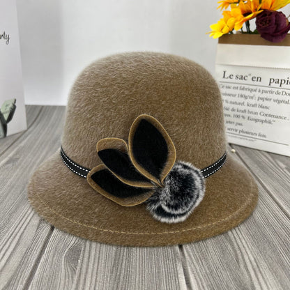 【🔥Cumpărați 1 și primiți 1 gratuit】2024 noi pălării din blană de nurcă, la modă, toamnă și iarnă_3832324