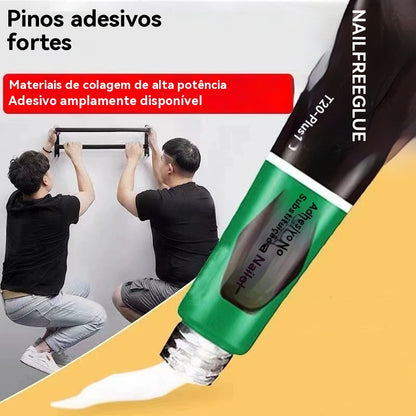 【🔥Compre 3 e leve 2 grátis】☔Cola universal, sem necessidade de pregos, forte aderência, impermeável e resistente à humidade.