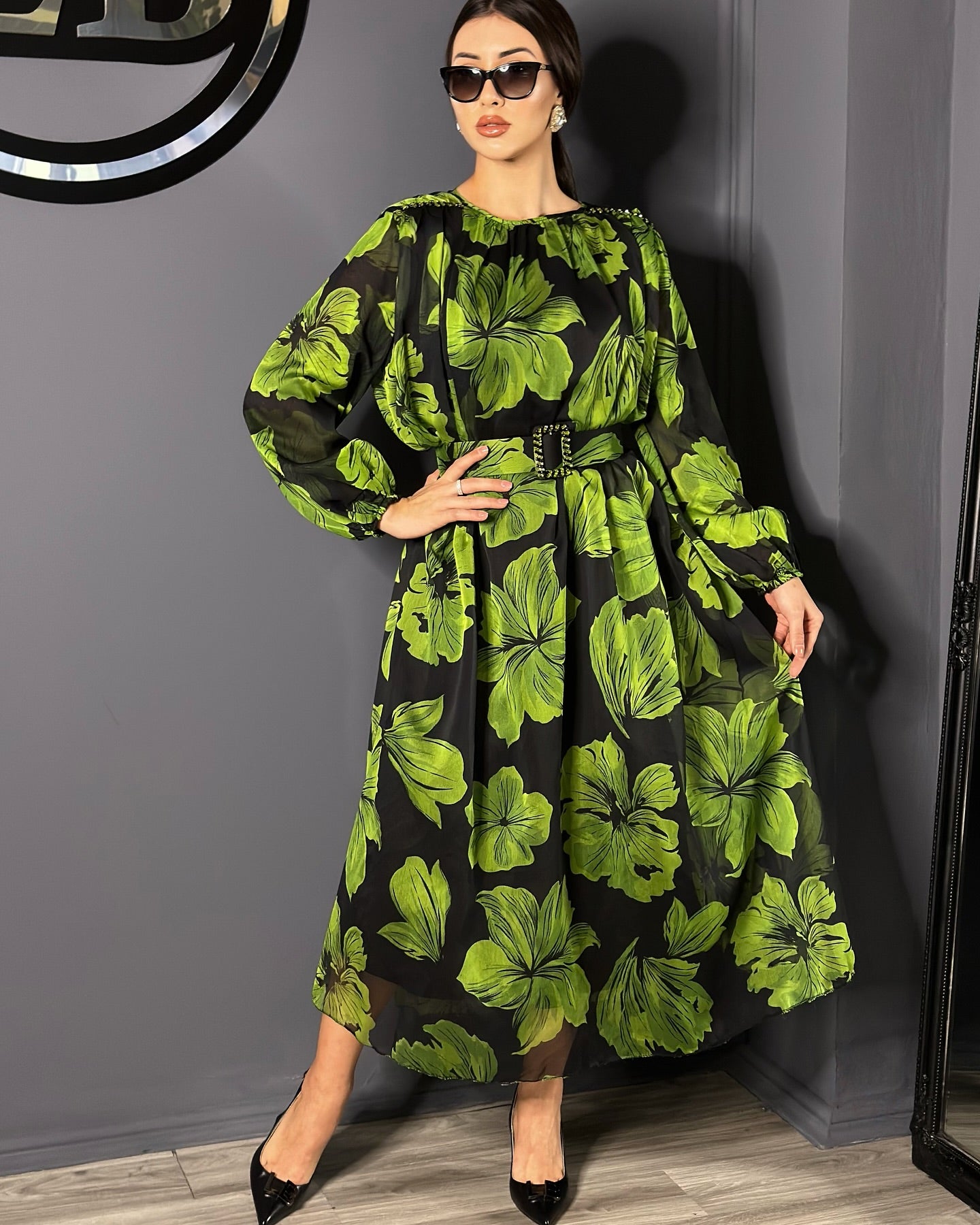 【S-5XL】👗Noua rochie eleganta din tul din flori pentru vara