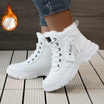 🔥【30% REDUCERE】🥰🥰【35-45】Cizme de zăpadă de iarnă cu fermoar lateral pentru femei---3830362