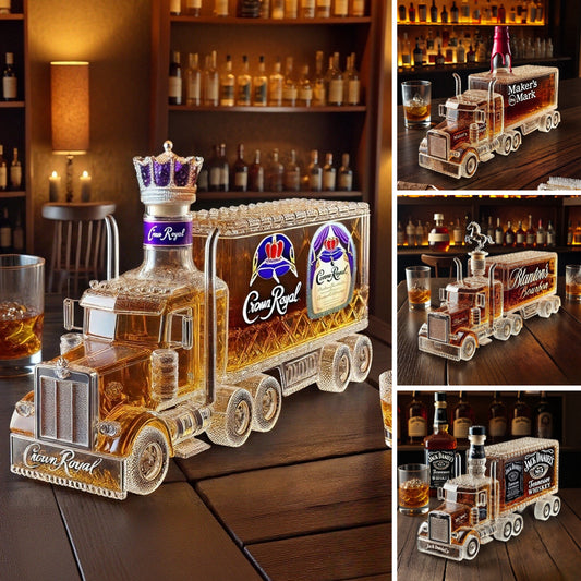 🔥【Oferta por tempo limitado】🚚Garrafa de whisky em formato de camião