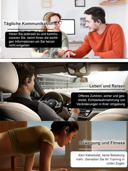 🎧🎧Căști fără fir cu anulare a zgomotului Bluetooth, poate fi utilizat timp de o lună cu o singură încărcare