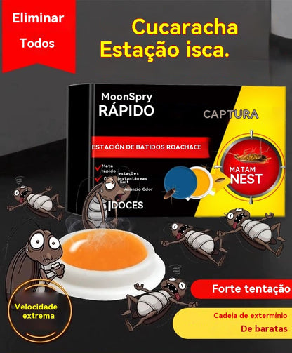 🔥【Compre 3 e leve 2 grátis】🔥Potente isca em gel para baratas, mata baratas de forma eficaz