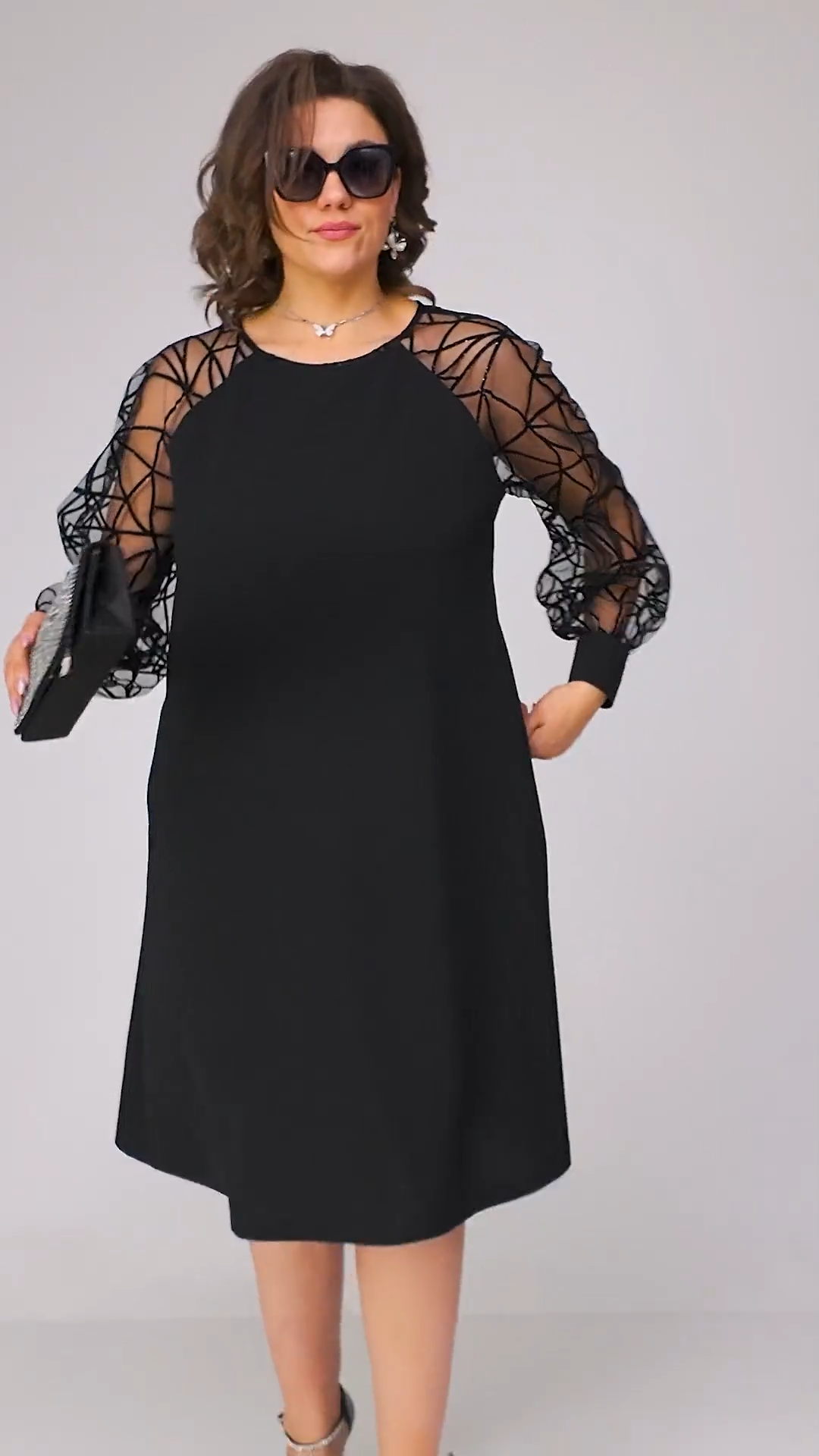 💖💖【S-5XL】🍁🍂Stil nou de toamnă și iarnă elegant de înaltă calitate, rochie