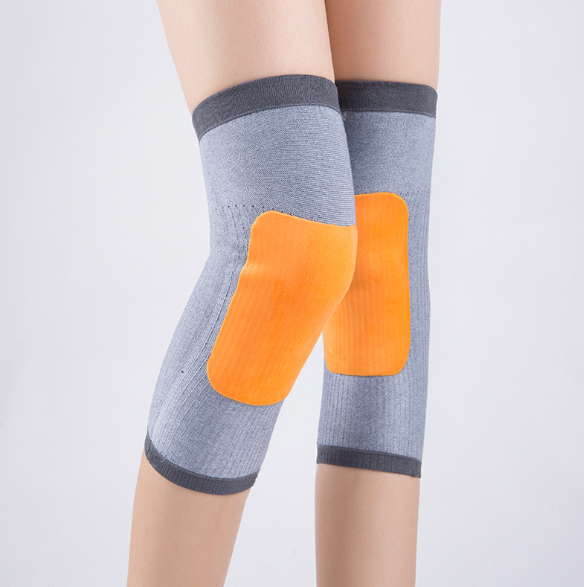 🔥✅【40-105kg】Înveliș termic pentru genunchi din cașmir, Are elastic sus tine genunchiul sau tine de cald❤️