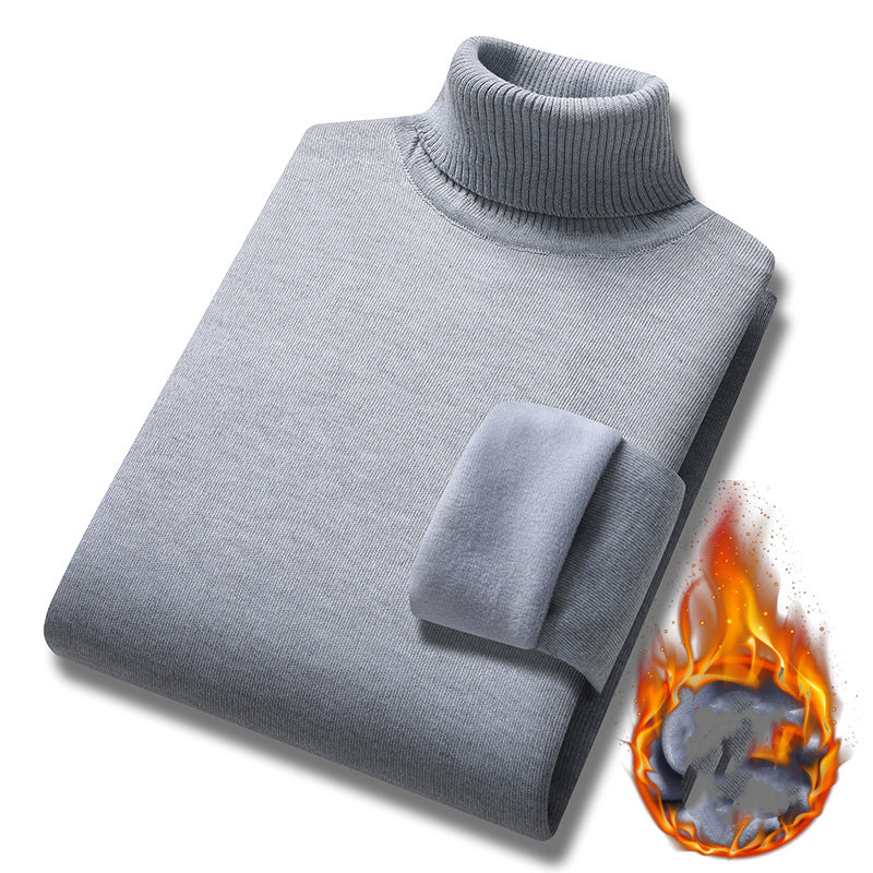 【Cumpărați unul și primiți unul gratuit🔥M-4XL】 2024 stil nou, lux ușor pentru bărbați, pulover de cașmir cu gât țestesc, pulover business casual