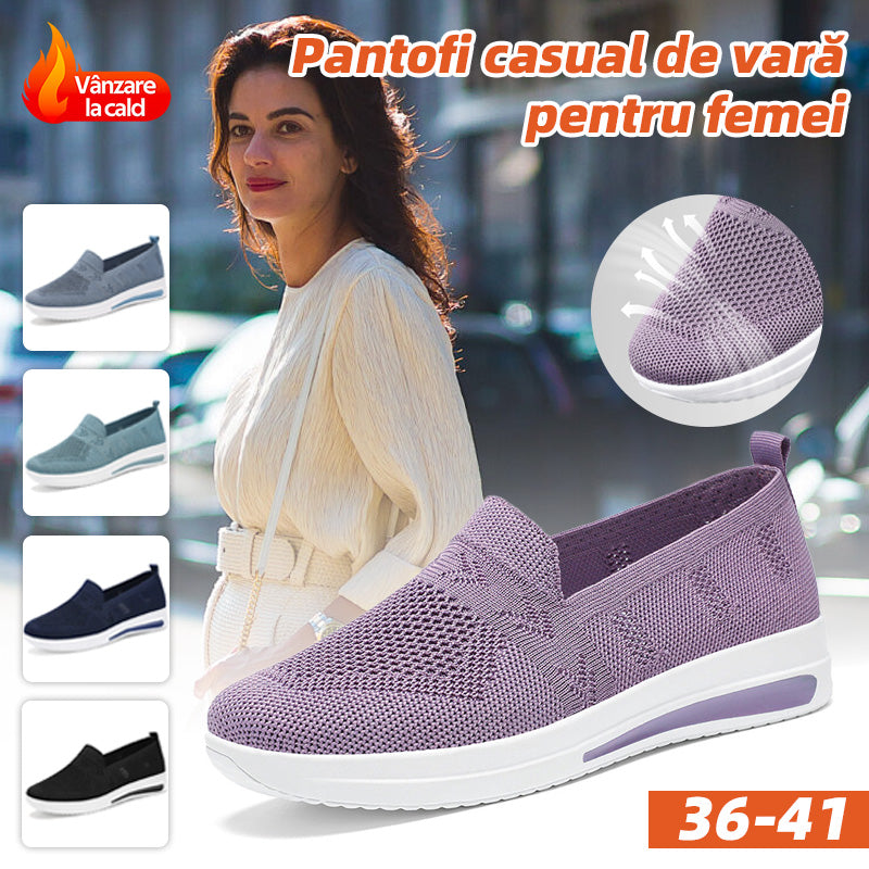 【36-41】2025 pantofi casual respirabili pentru femei, ușori și versatili