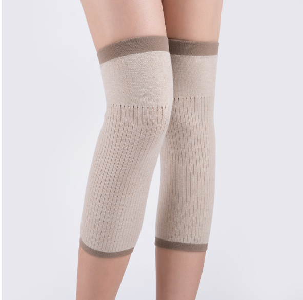 🔥✅【40-105kg】Înveliș termic pentru genunchi din cașmir, Are elastic sus tine genunchiul sau tine de cald❤️