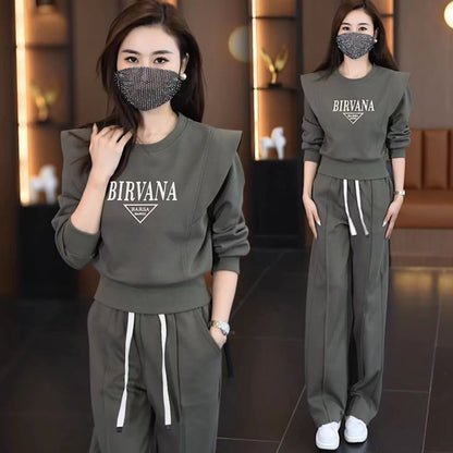 🔥 30% REDUCERE🔥Reducere la produse noi🔥【Touri + Pantaloni】Costumul sport din două piese la modă pentru femei