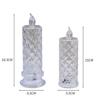 🎄🎅 Velas LED sem chama, perfeitas para um ambiente festivo ✨🕯️