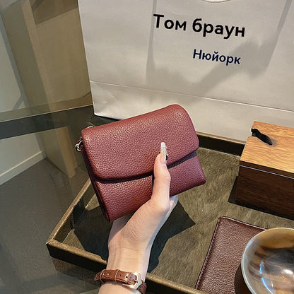 ⏰🔥 Unissexo 🔥 Carteira em pele genuína texturizada com proteção RFID 🔥