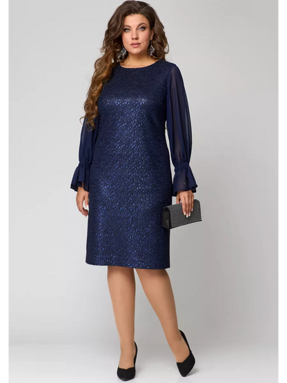 💖💖【S-5XL】🍁🍂Stil nou de toamnă și iarnă elegant de înaltă calitate, rochie--3861224