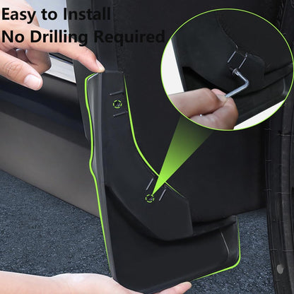 🔥🚗【Reducere limitată de 80%】[Stil universal 4 piese] Aripi anvelope auto, aripi anti-stropire