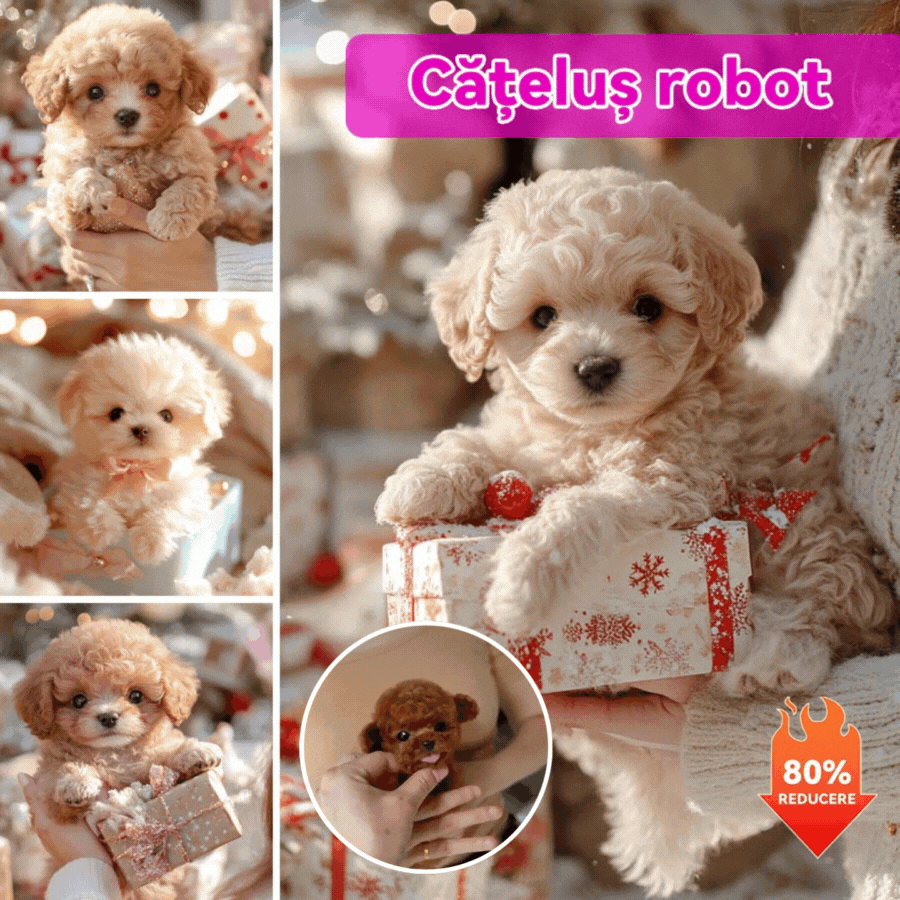 🐶Reducere - 🔥Papusa de plus Puppy My Robot