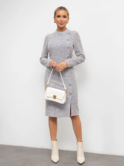 🍂👗【S-5XL】Rochie de birou la modă și confortabilă de toamnă și iarnă 2024