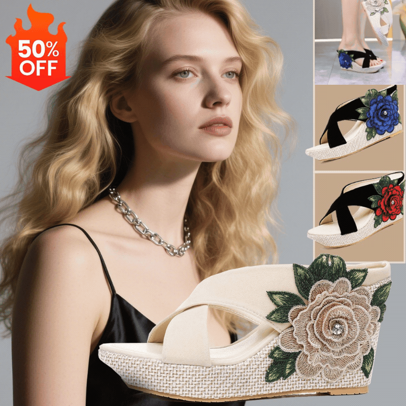 💥【33-42】👡Sandale la modă cu talpă groasă și formă de gură de pește